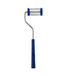 Mango Rodillo de 4" Cebra Galvanizado Standard