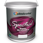 Caucho SPECTRAL SATINADO Blanco Galon Quimicolor Clase A