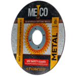 Disco Corte Metal 4.5" x 3/64 x 7/8 Metco