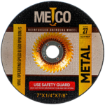 Disco Desbaste 7" x 1/4 x 7/8 Metco